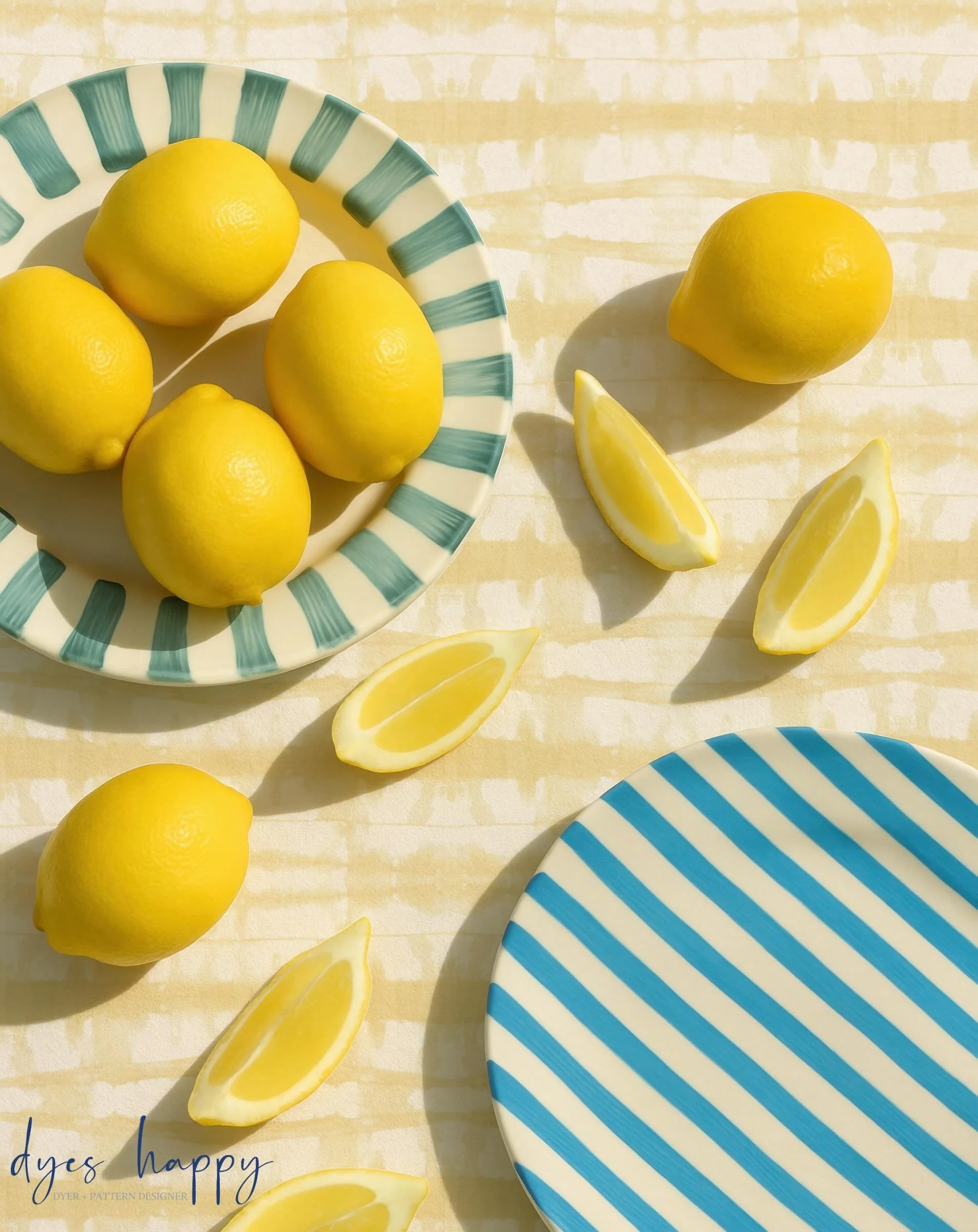 Yellow is trending big time in my shop right now. Not just wallpaper, fabric, table linens, and more are also for sale! 

Random fact about me: I had yellow bedrooms until my 20&rsquo;s. Yellow is such a joyful and calming color. It is beautiful, goe