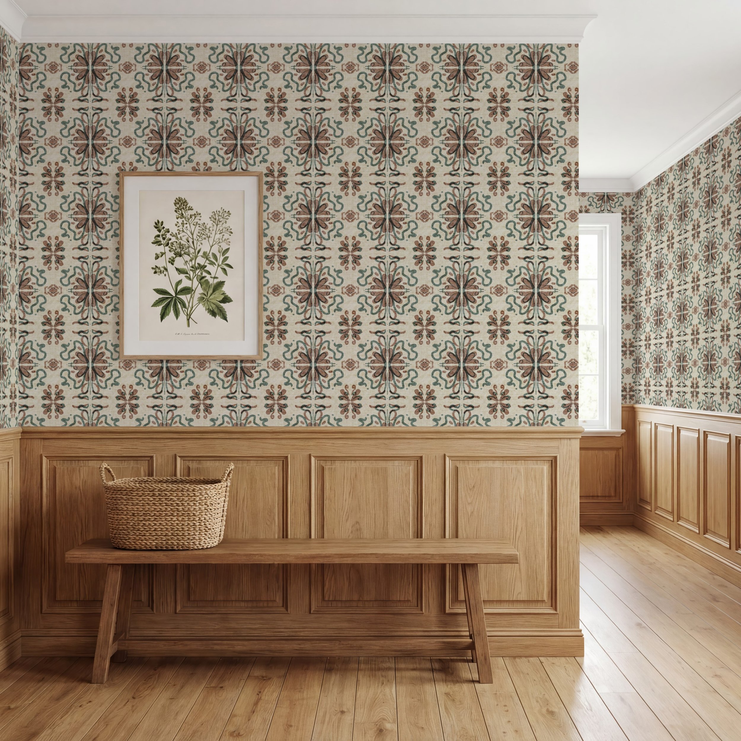 Mediterranean and Portuguese inspired tiles. My love for this design style is huge. Are you a fan? 

Have you seen my new wallpaper designs yet? Comment TILE for a direct link to them! 

#portuguesetiles #azulejos #tiles #wallpaperinspo #dyeshappy