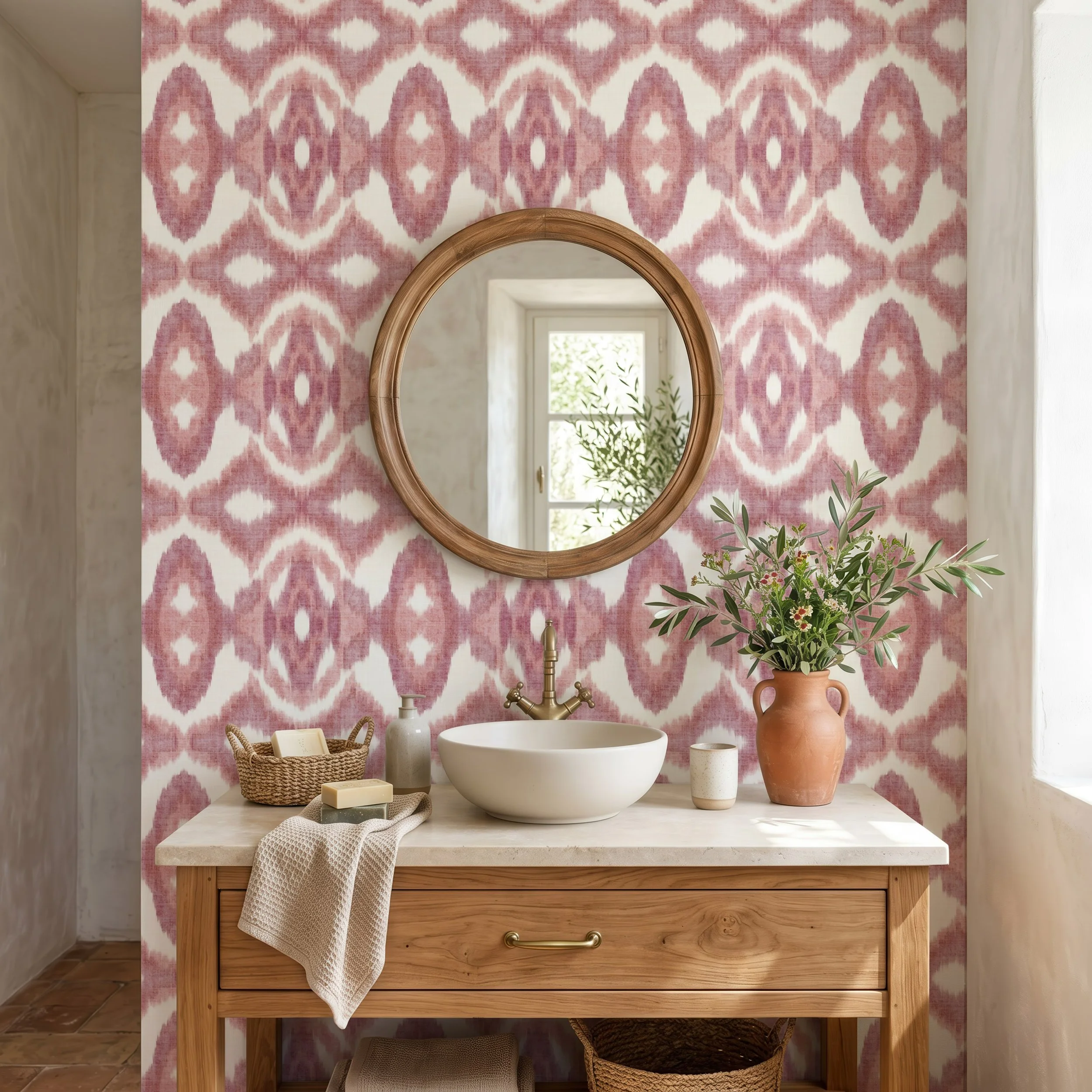 Bathrooms were never meant to be boring. They were meant to make statements. I mean, come on&hellip; a place we go to the bathroom and cleanse ourselves should be vibrant and fun. Or maybe it is just me&hellip;? 

Regardless, I vote for statement wal