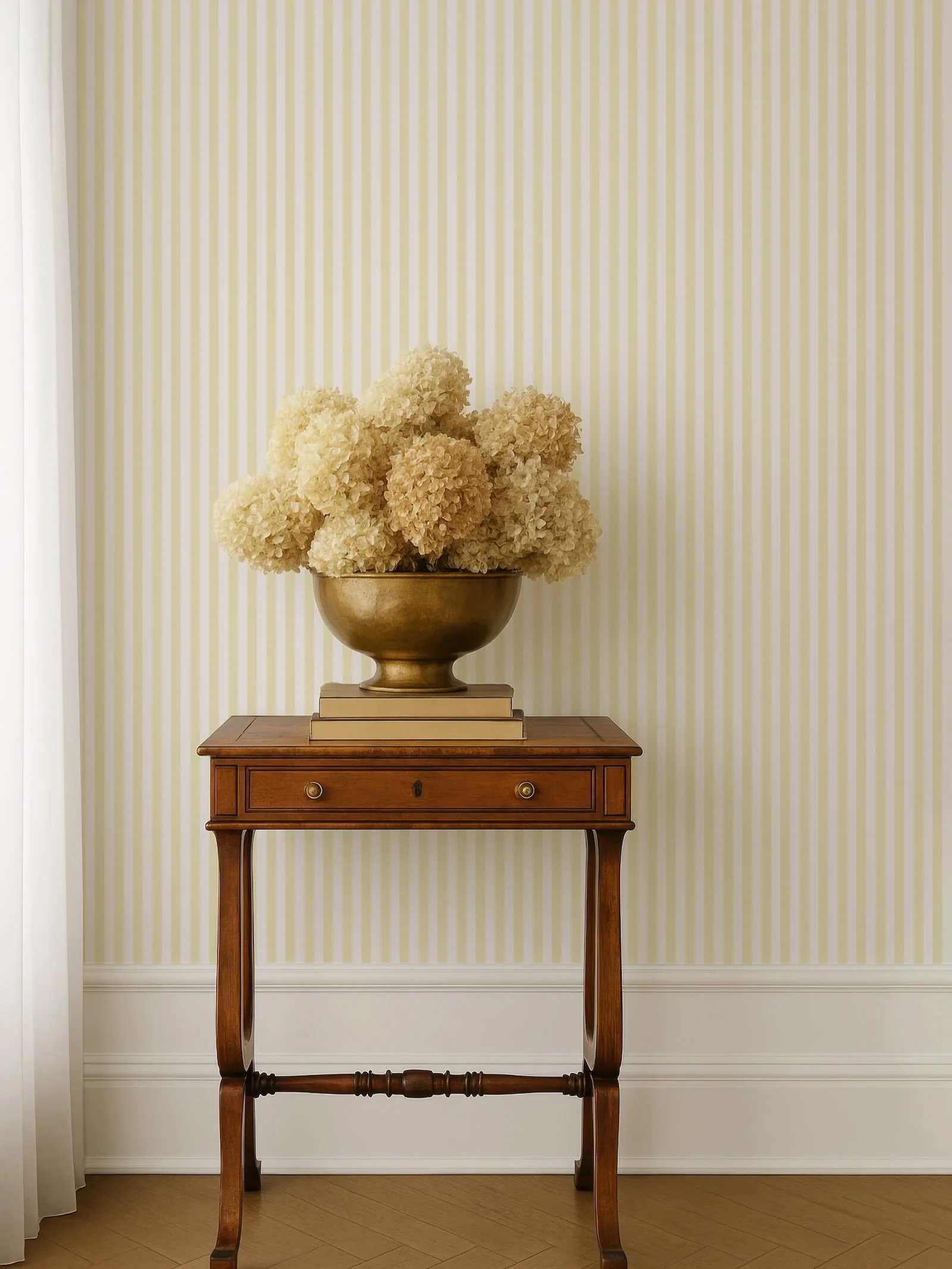 Every home tells a story. I&rsquo;m honored when one of my designs becomes part of yours. 

This textured yellow stripe has quickly become one of my best sellers this summer. Its simplicity and color bring warmth and a sense of calm to any room. 

#y
