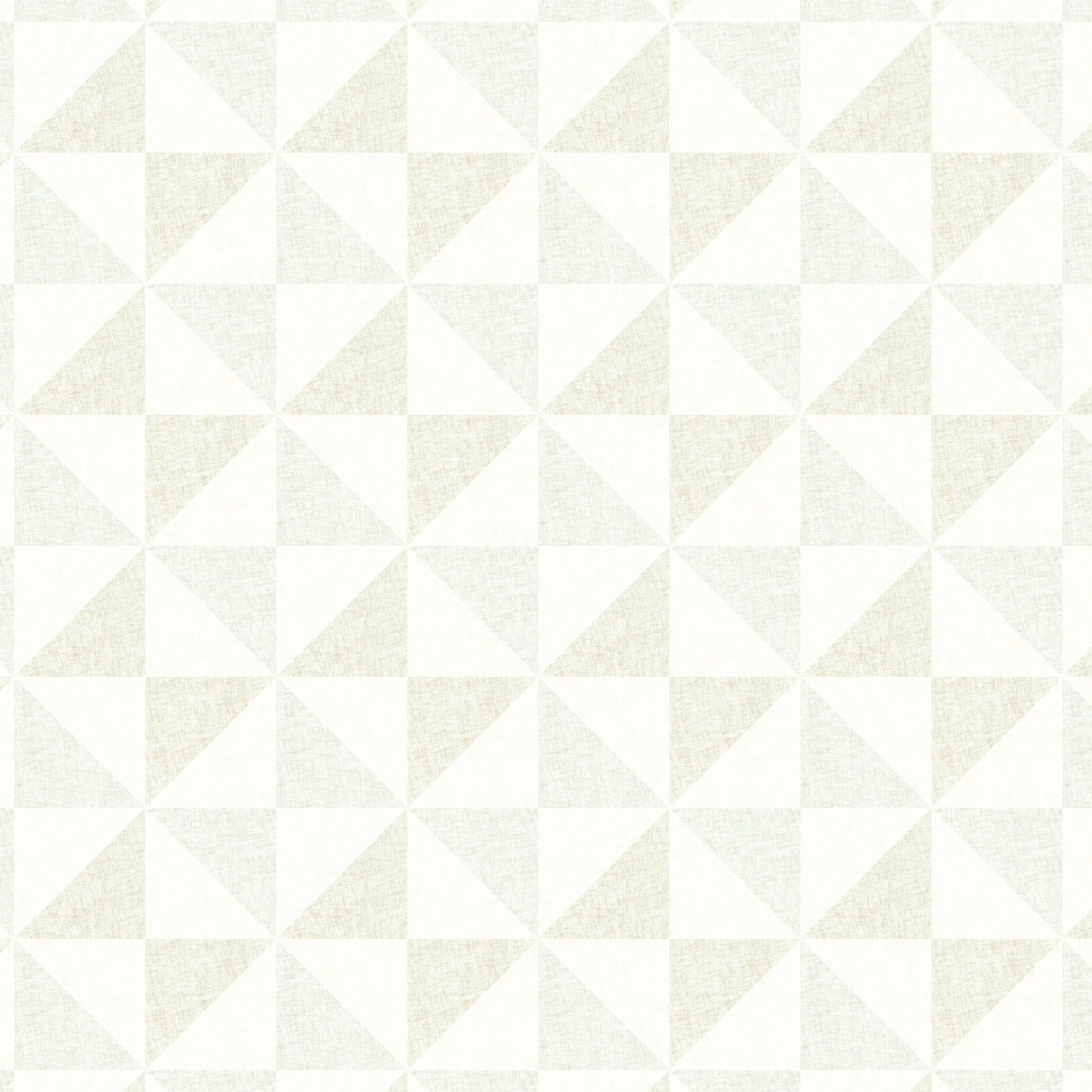 Pinwheel Quilt Block Cream Beige Geometric Vintage Patchwork Linen Texture