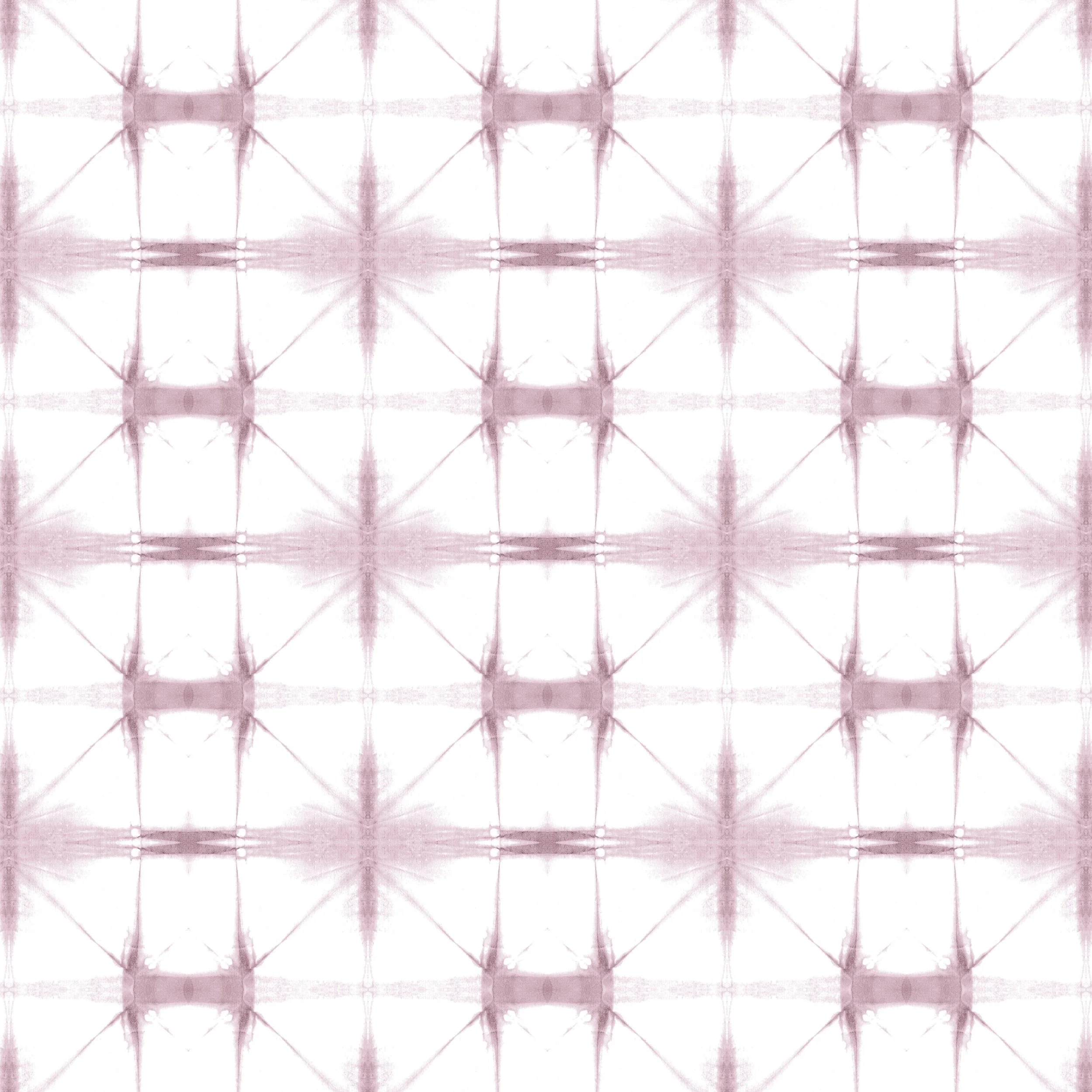 Itajime faux tile geometric shibori dusty mauve