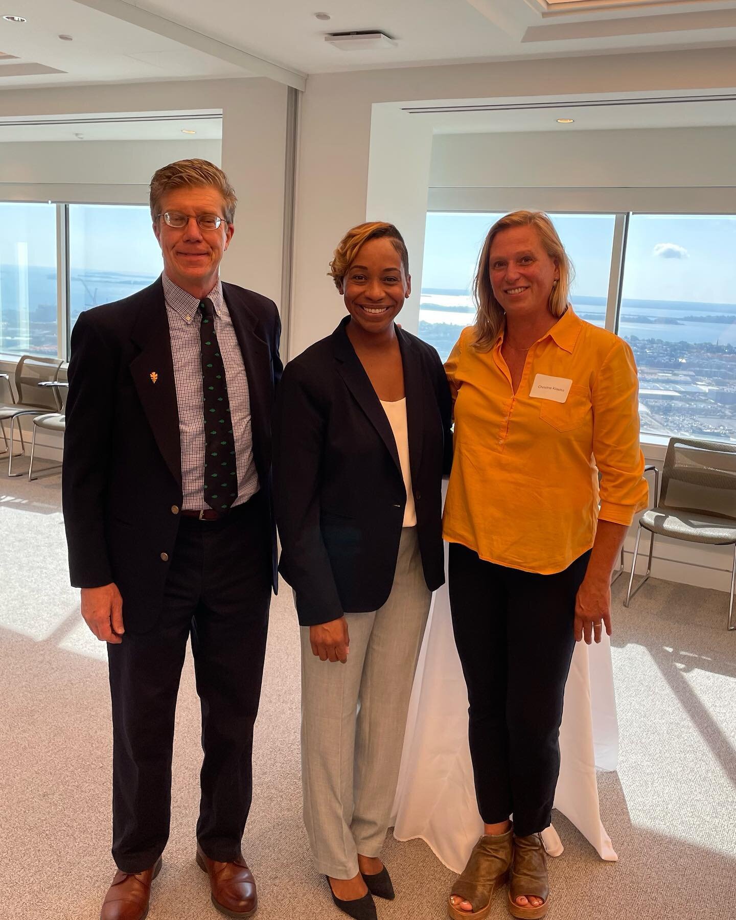 There are mornings and then there are exceptional mornings. Perfectly timed during #climateweek I had the honor to hear and meet MA&rsquo;s absolutely amazing AG, Andrea Campbell. Upholding democracy from all sides, AGs like AG Campbell are the reaso