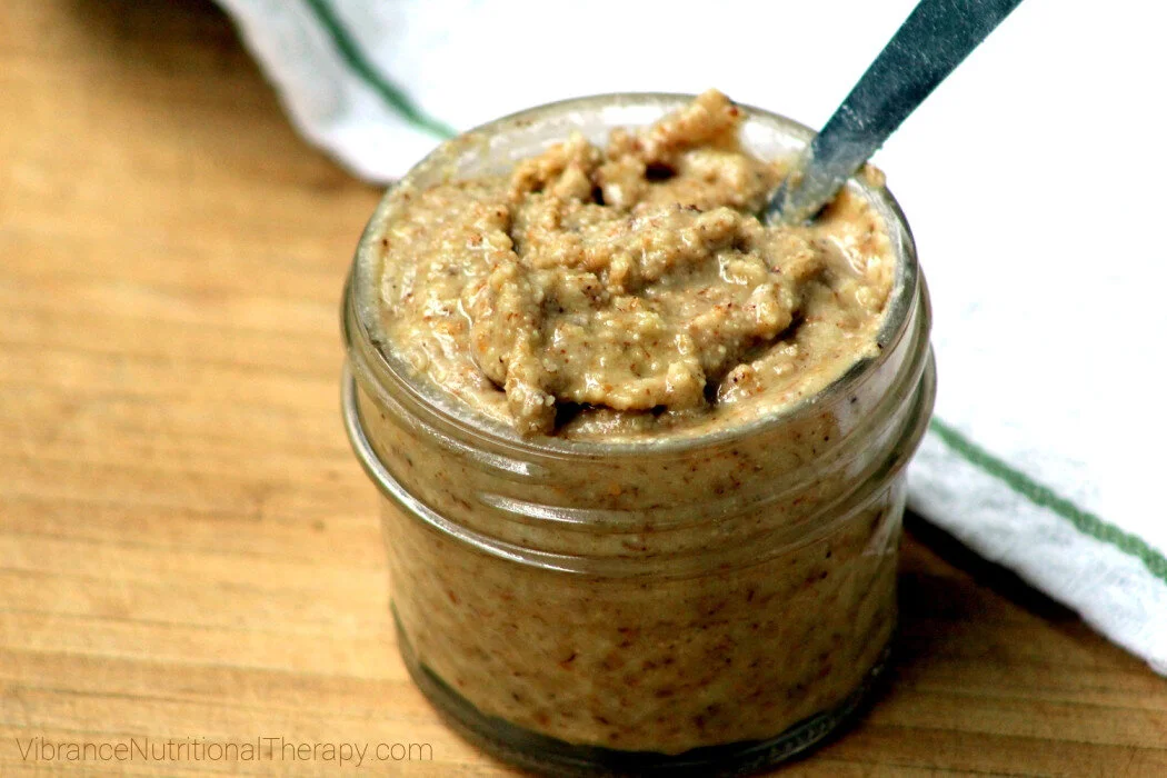 Toasted Tigernut Butter Low Histamine Nut Free Vibrance Nutritional Therapy 