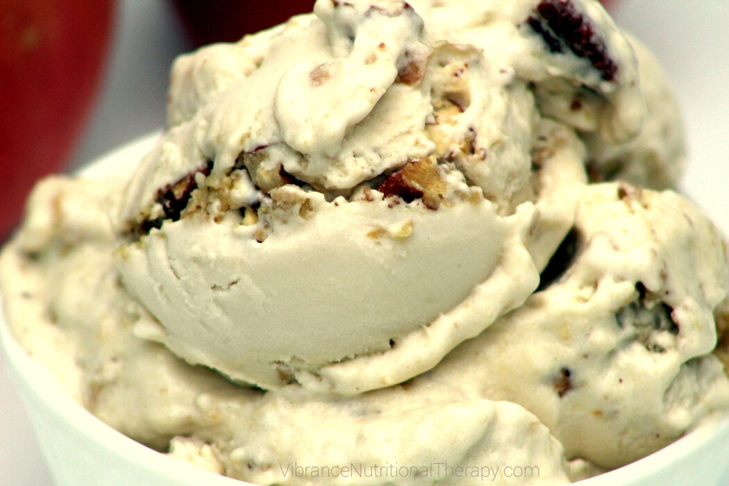 Apple Pie Ice Cream (LowHistamine + DairyFree) — Vibrance Nutritional