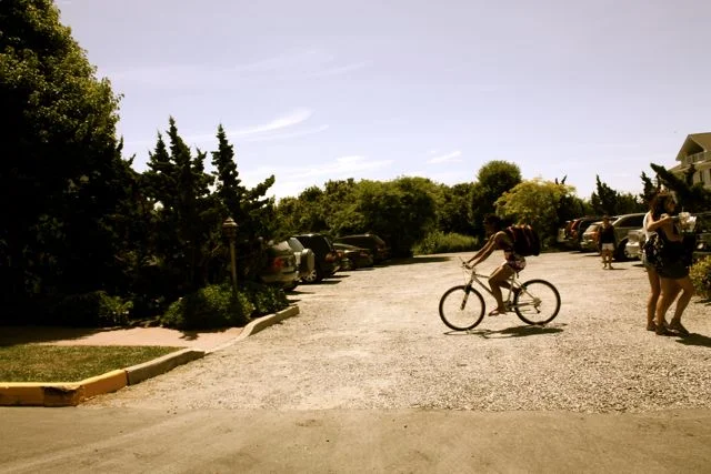 Eventually, we decided to explore the town by bike and saw many things!
