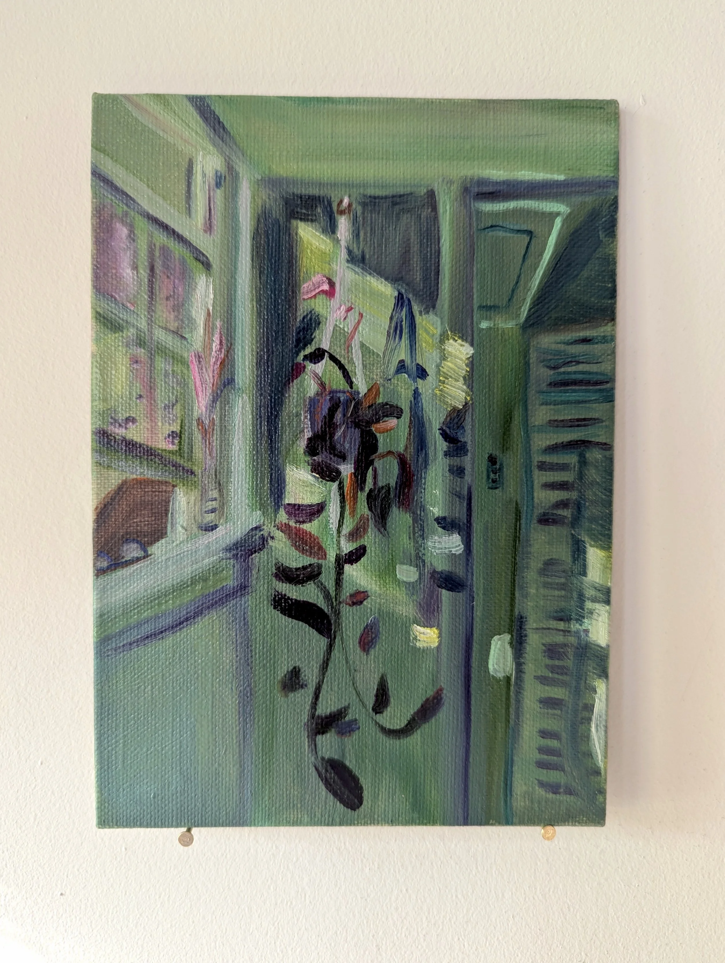 Day 3: "morning light", 5 x 7 in, Oil on Linen Panel, 2025