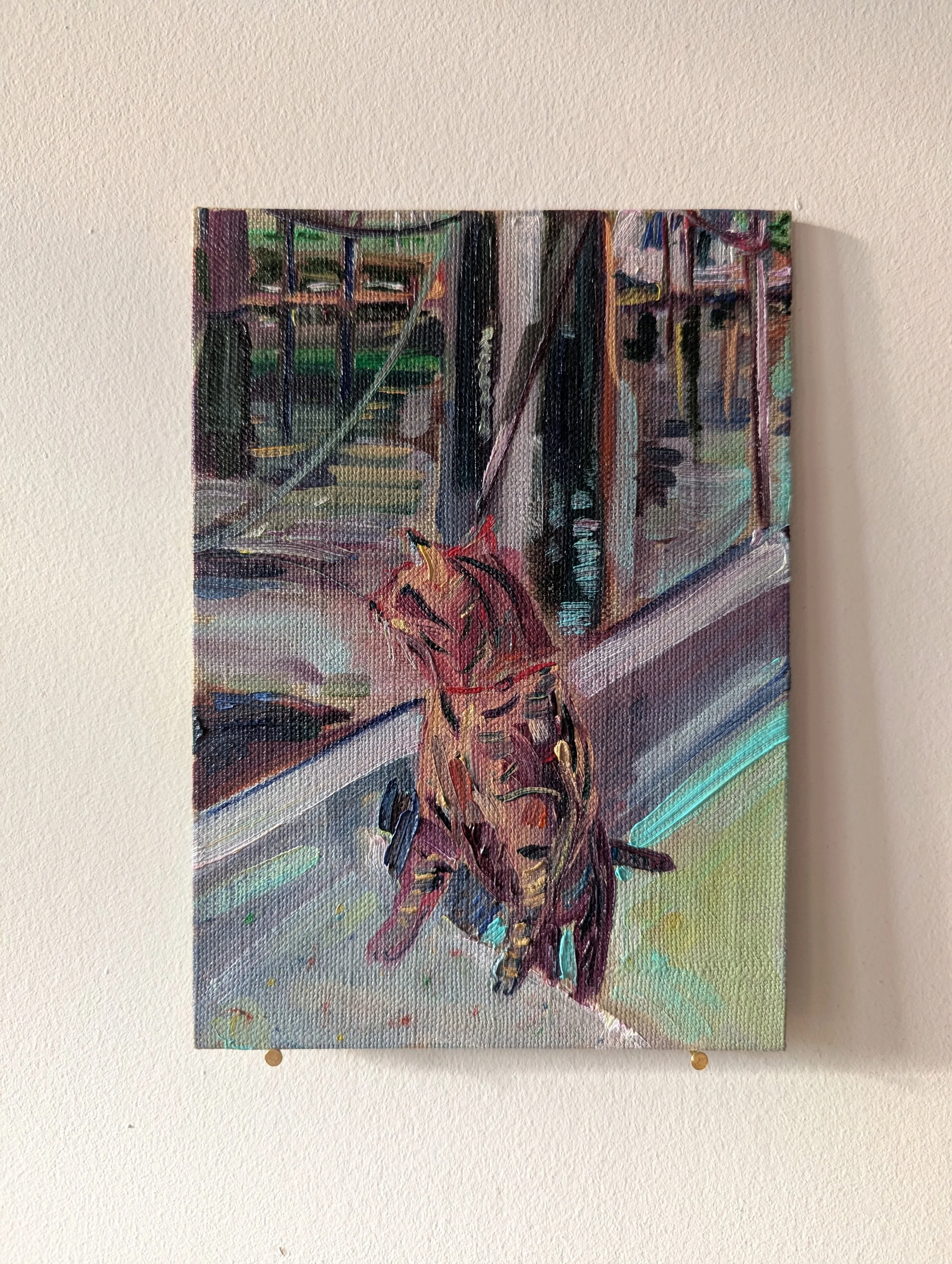 Day 76: "Winston", 5 x 7 in, Oil on Linen Panel, 2025