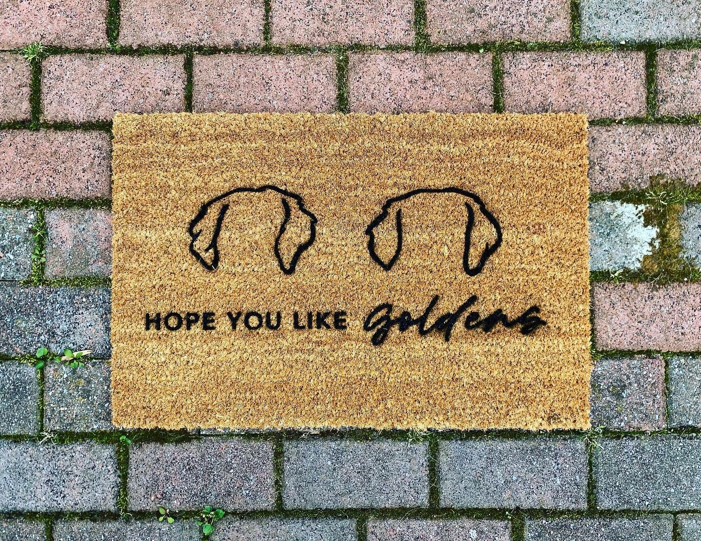Home is where the doggos are!

Doormats make for the cutest housewarming gift! 🐶🐾