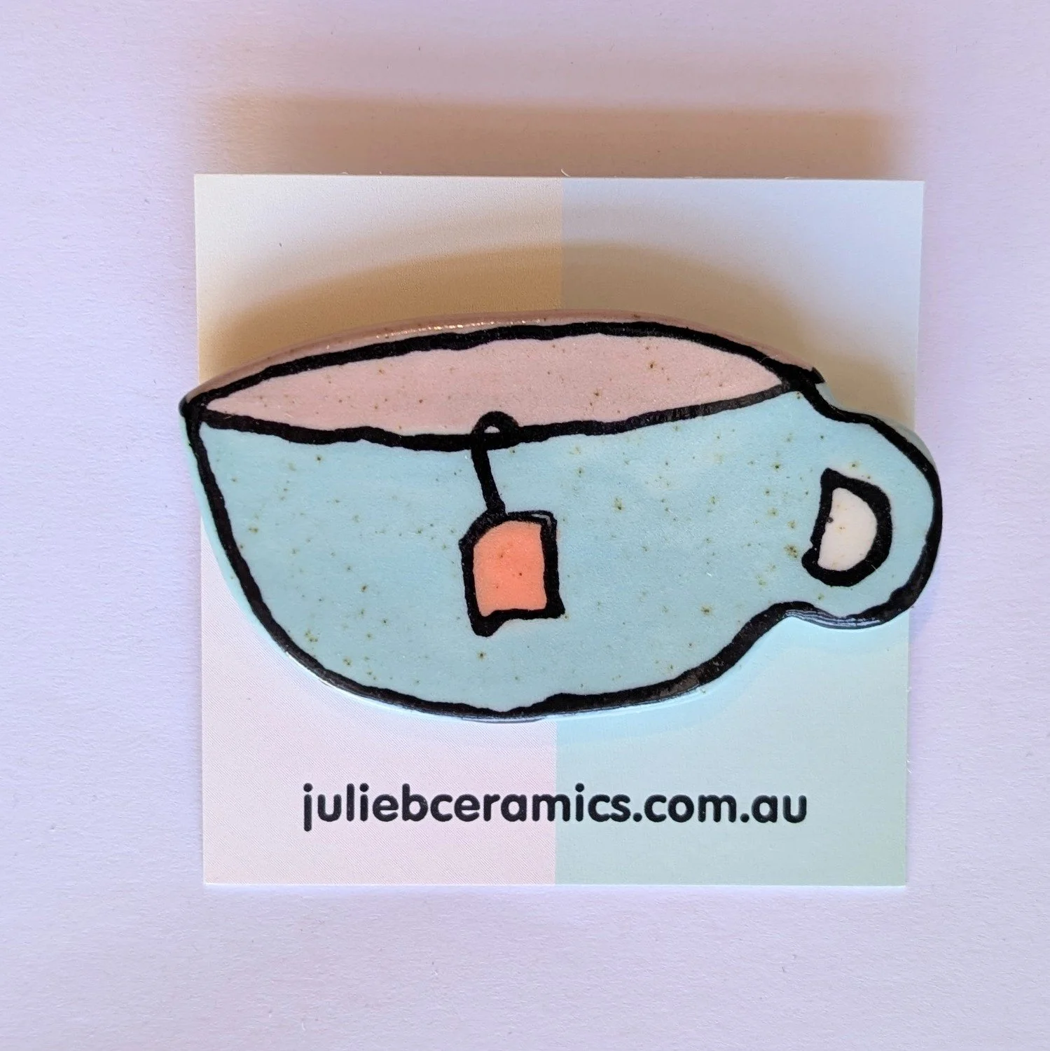 Julie B Ceramics_Teacup Brooch_green.jpg