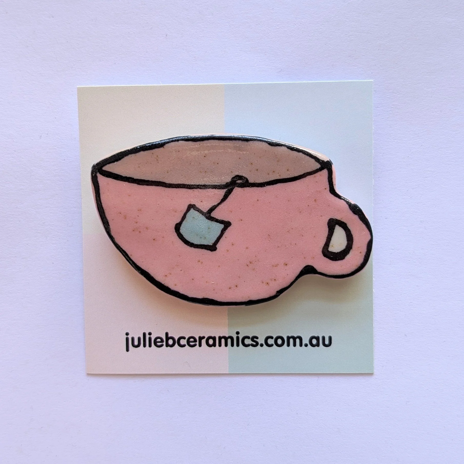 Teacup Brooch