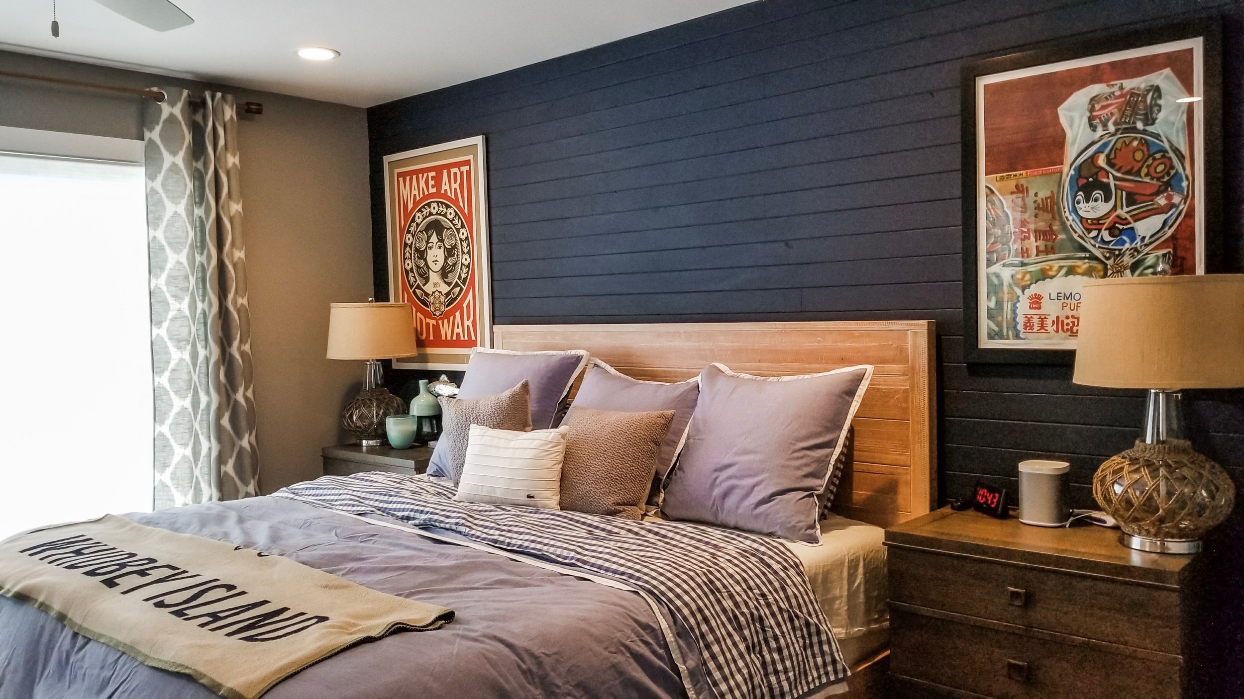 Island County Master Bedroom Paint Job