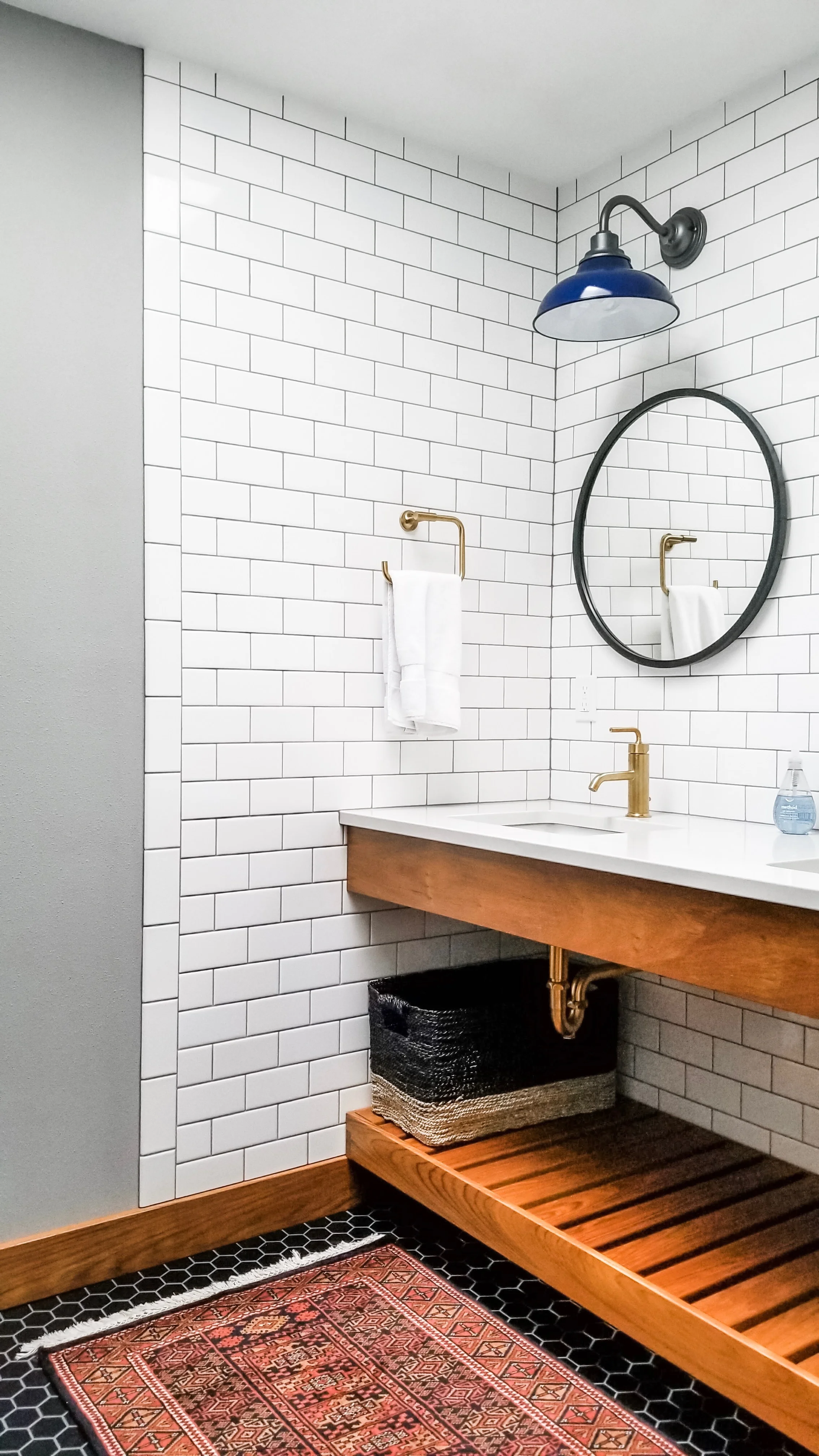 Clinton Brand New Counters and Tiling In Bathroom