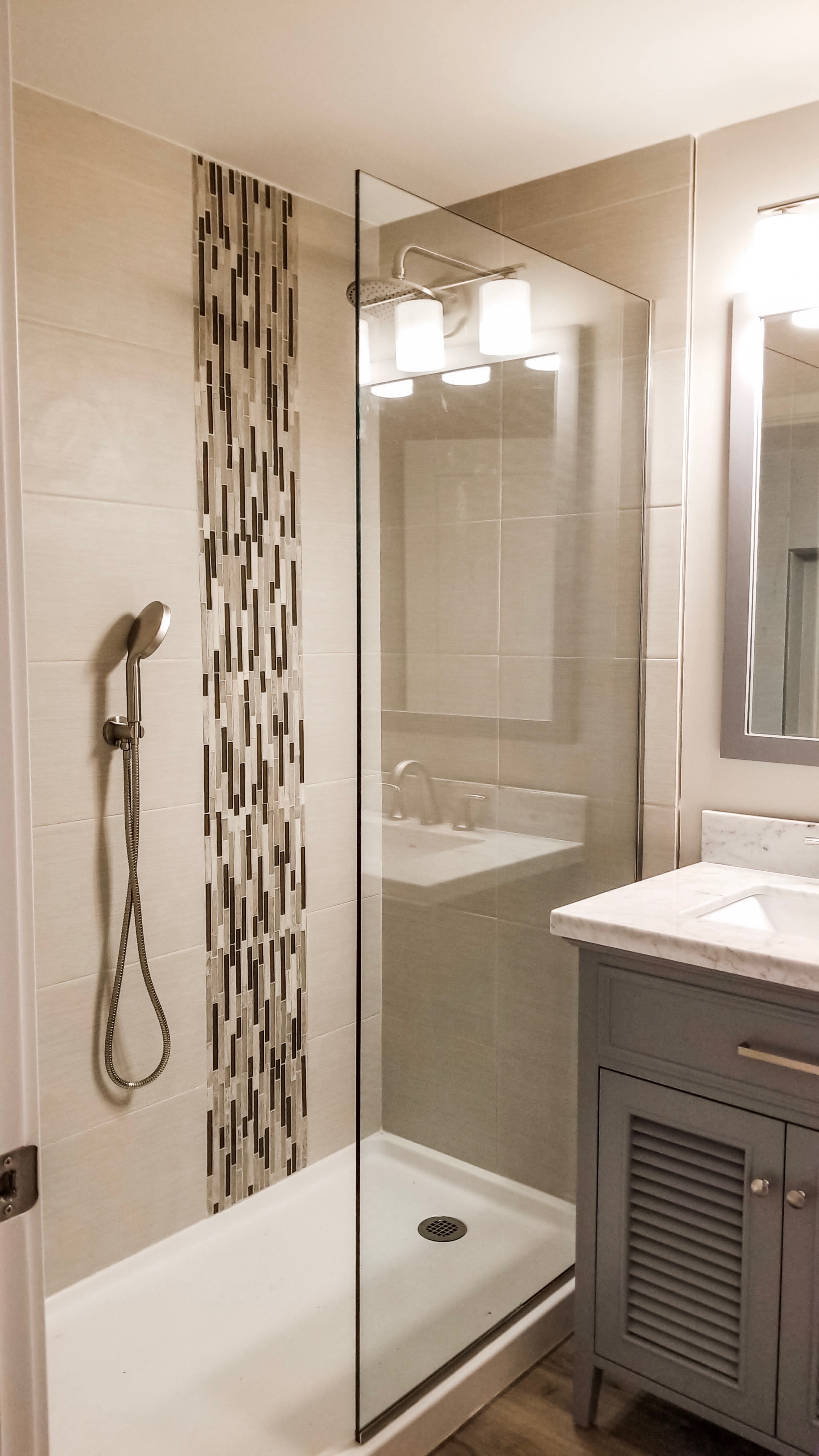 Coupeville Bathroom Shower Remodel