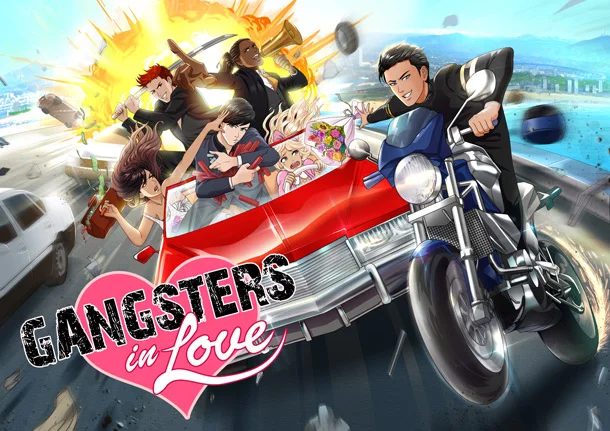   Gangsters in Love  is a free-to-play, narrative branching game developed by Voltage USA for their mobile app  Lovestruck: Choose Your Romance.   Life in LA is pretty normal until you’re thrust in the middle of a gang conflict centered around your m