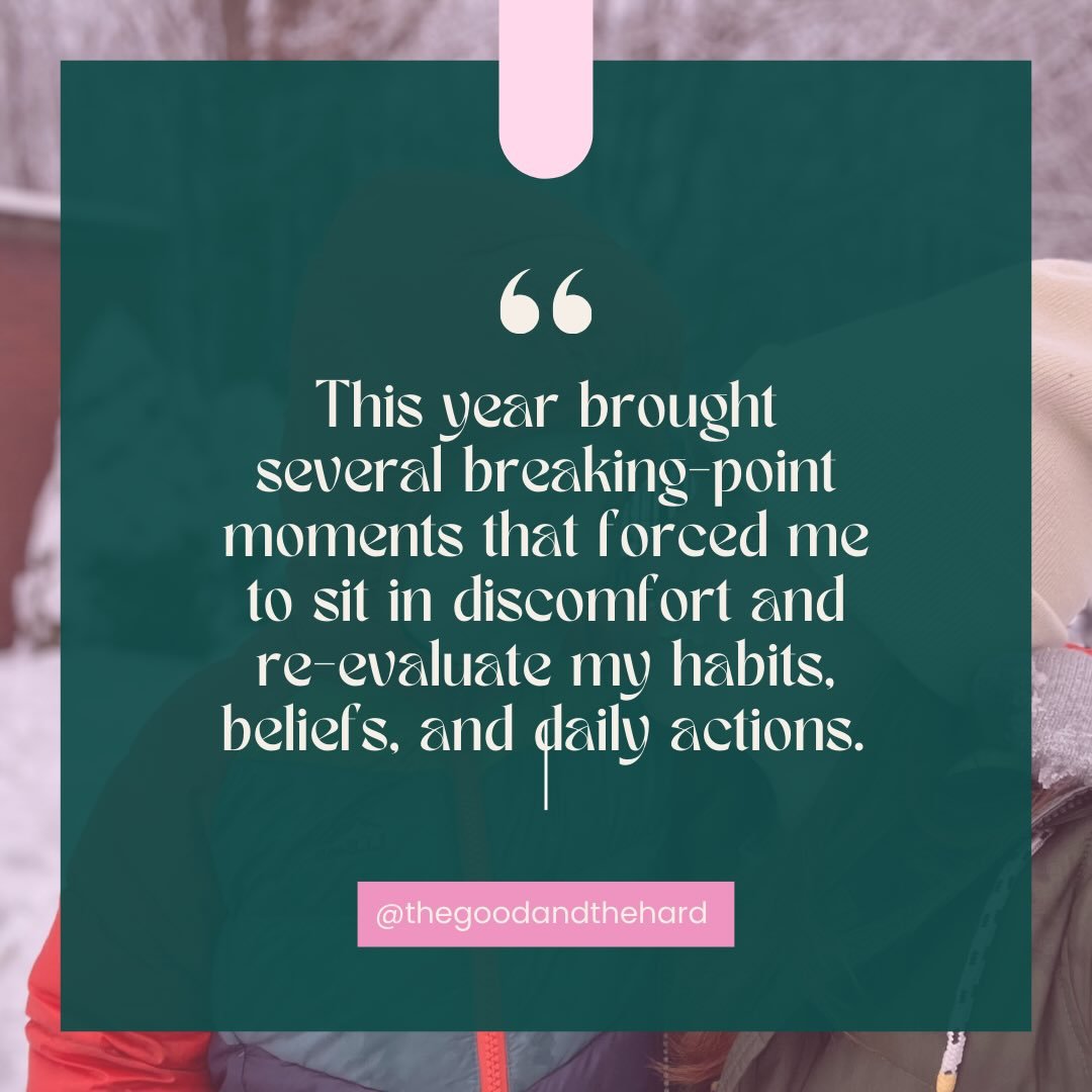 The other night instead of falling asleep, I reflected on 2025. There were so many good moments and a few harder ones.

If you are ending this year holding both gratitude and exhaustion, you are in good company. I share my reflections over on Substac