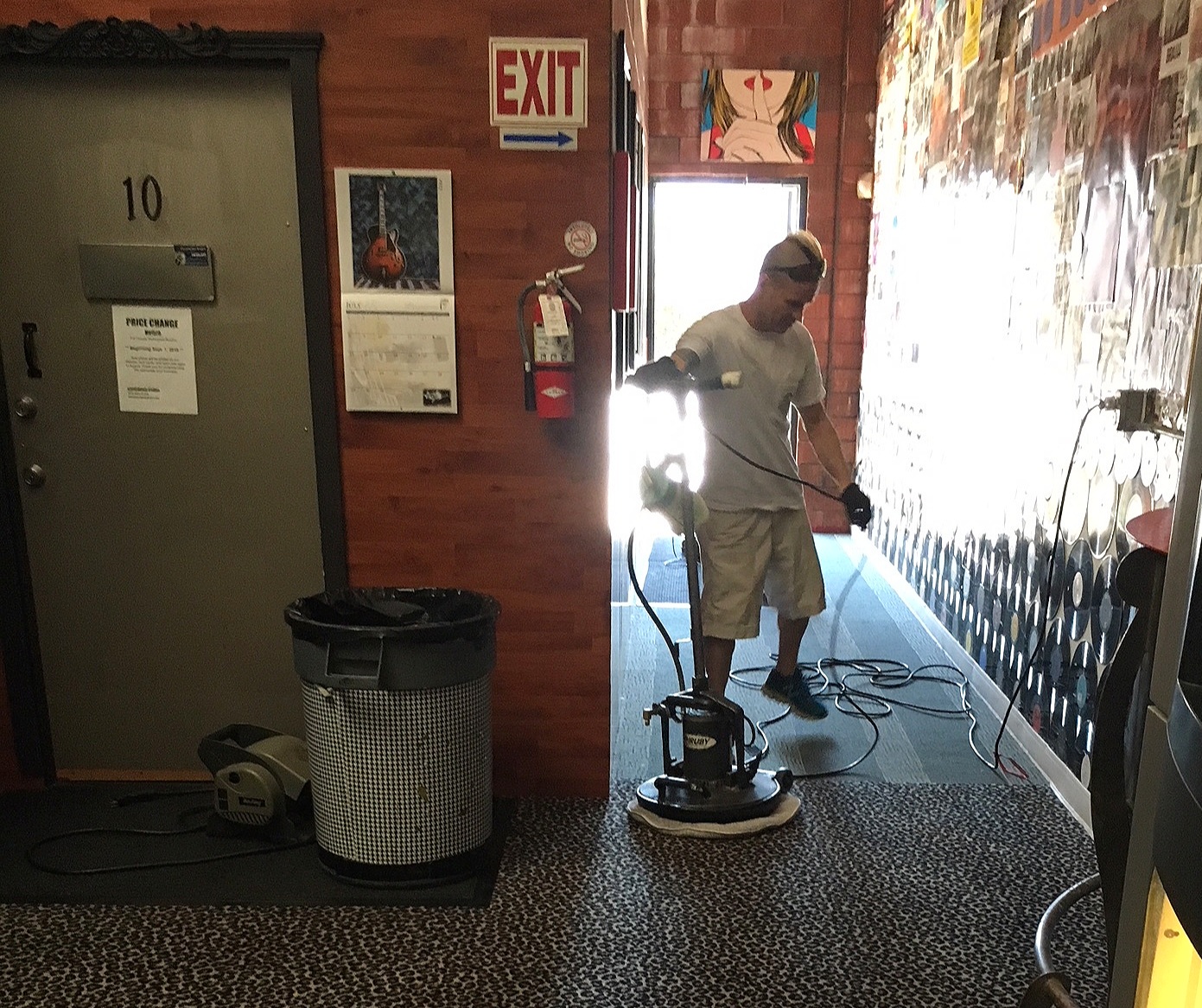 Always cleaning and improving….