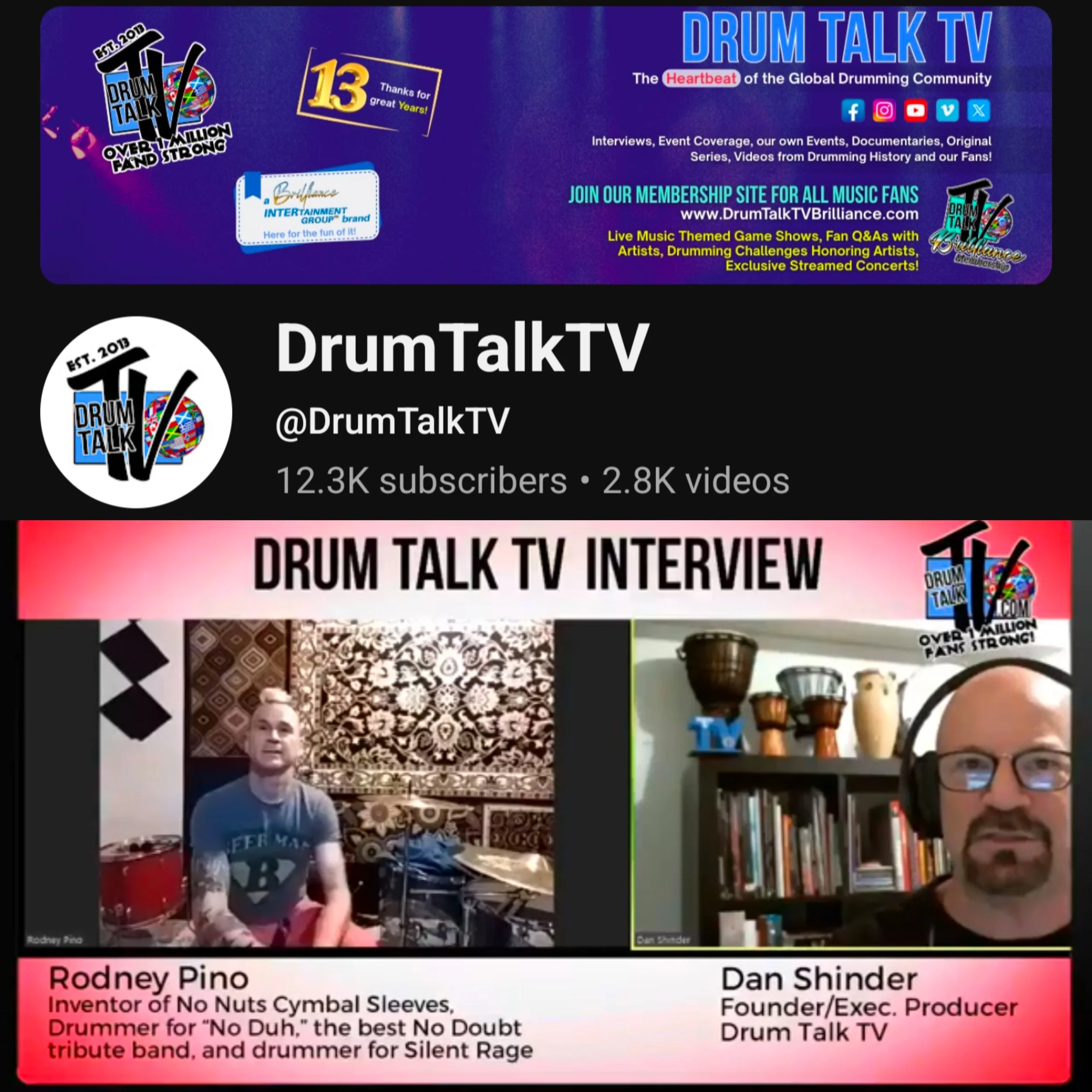 DrumTalk TV Interview (2022)