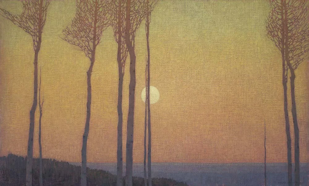 Descending-Moon-and-Reaching-Trees-david-grossmann-oil-on-linen-panel.jpg