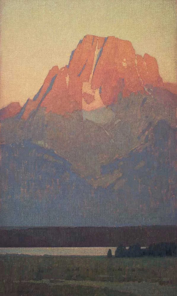First-Light-on-Mt-Moran-david-grossmann-oil-on-linen-panel.jpg