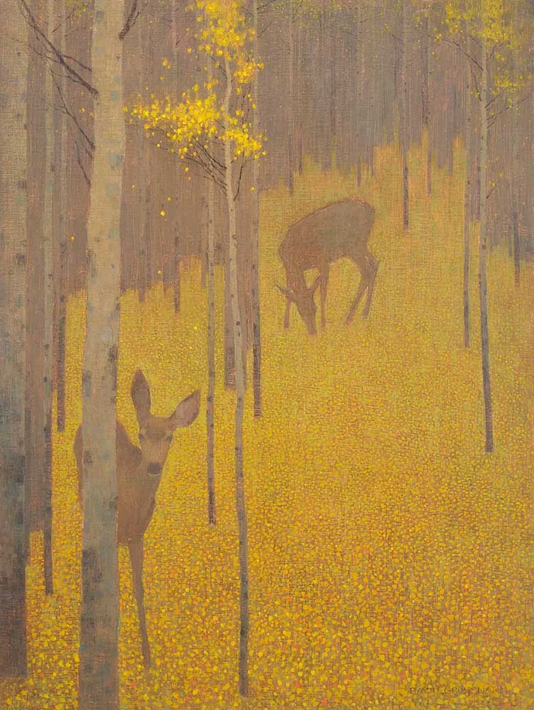 Among-the-Fallen-Leaves-david-grossmann-oil-on-linen-panel.jpg