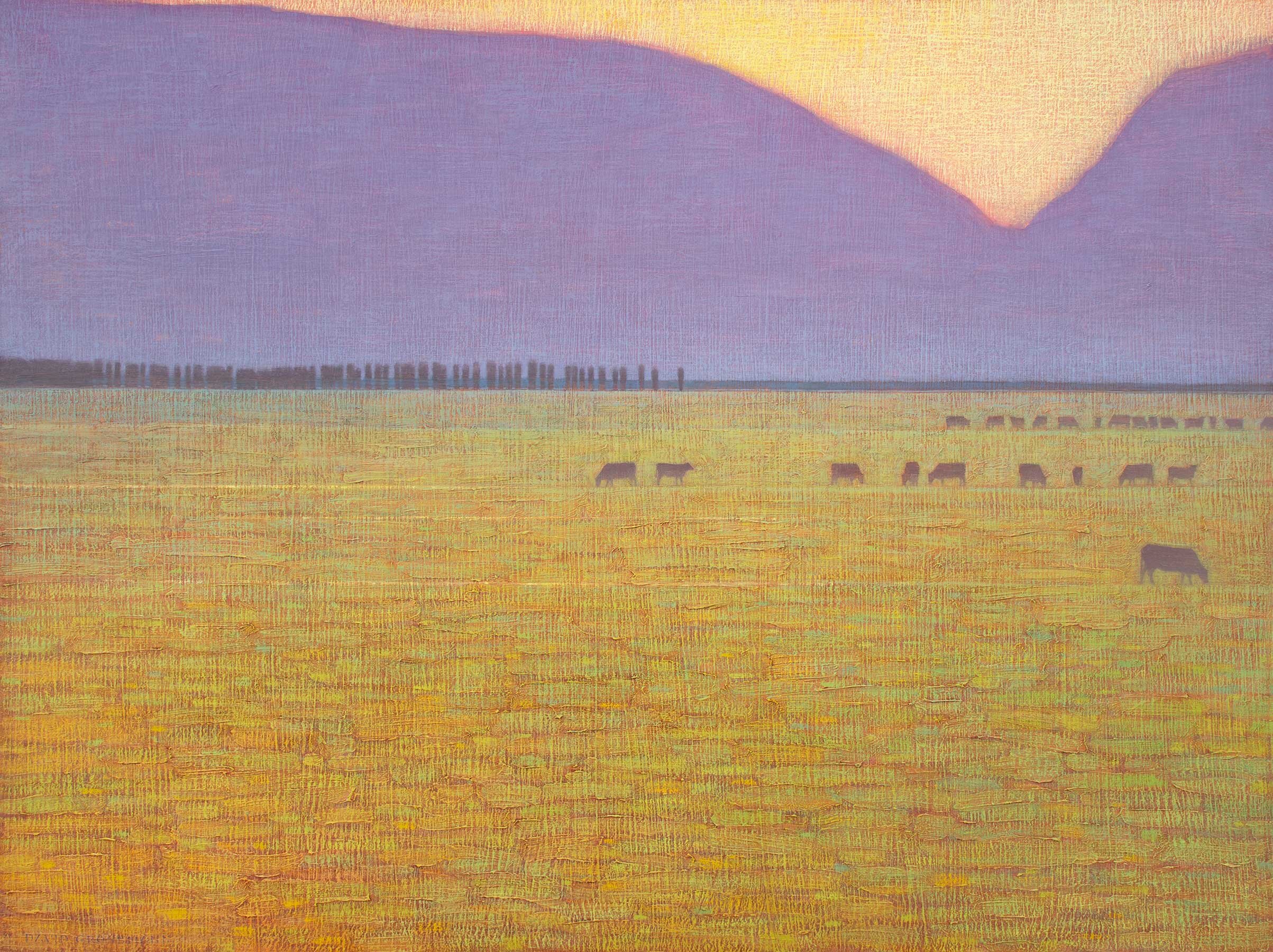 Pasture Under Glowing Sky, gallery size.jpg