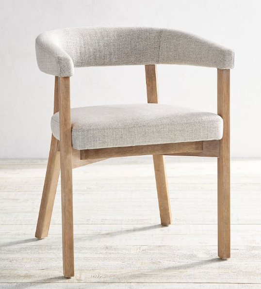 Barbuda Upholstered Dining Chair from Pottery Barn