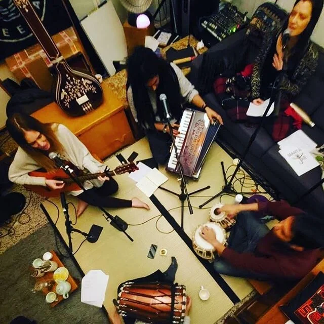 A great photo from a rehearsal taken by our good (and very tall) friend Scott Jr Sniedzins !! We are all Very Excited for the upcoming show next Sunday!  Tickets are selling fast, and if you haven't got your ticket yet, the link is below.  There will