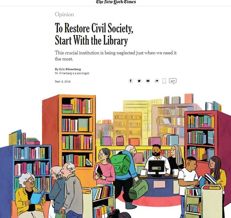 To Restore Civil Society, Start With the Library