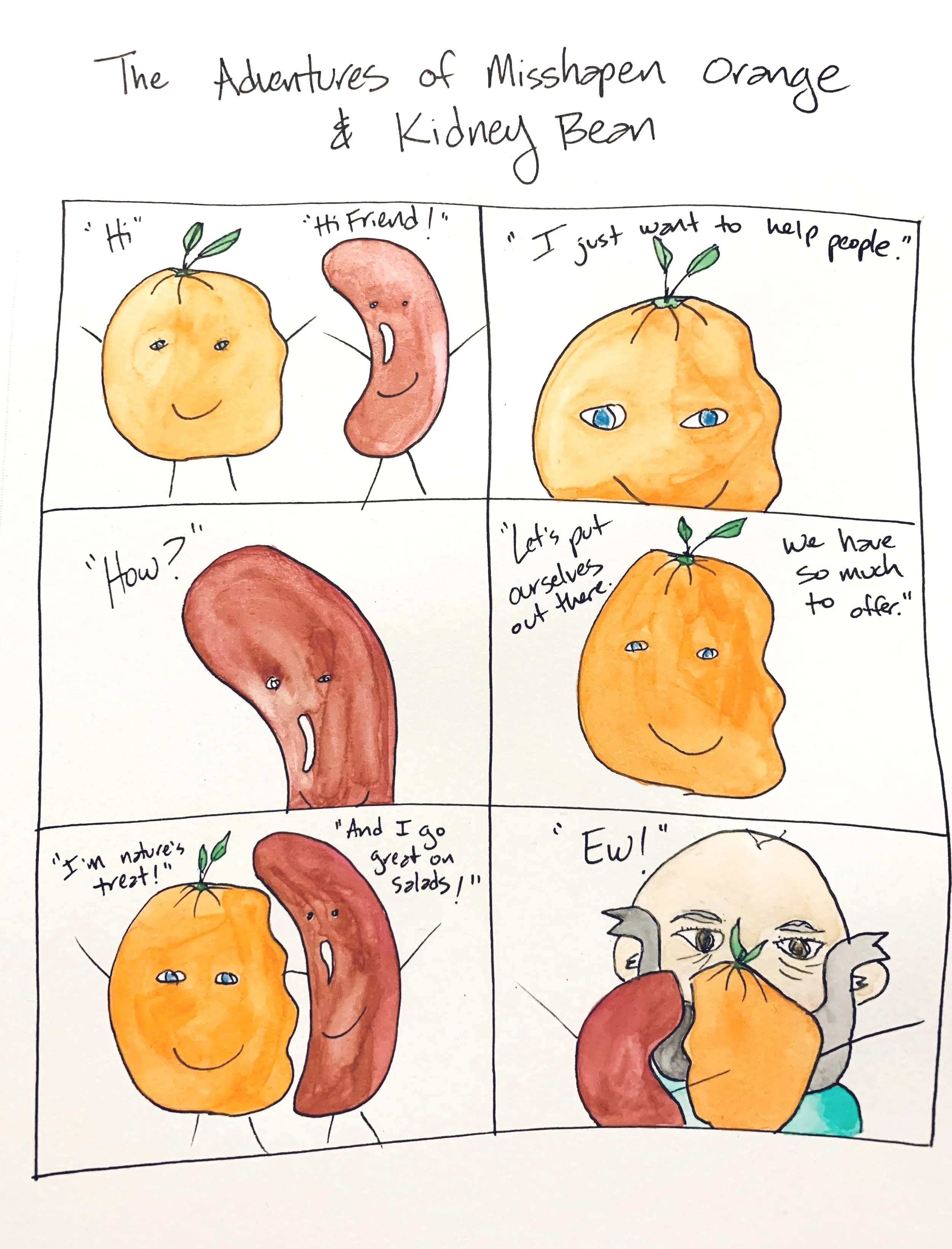 The Adventures of Misshapen Orange & Kidney Bean (Ep. 1)