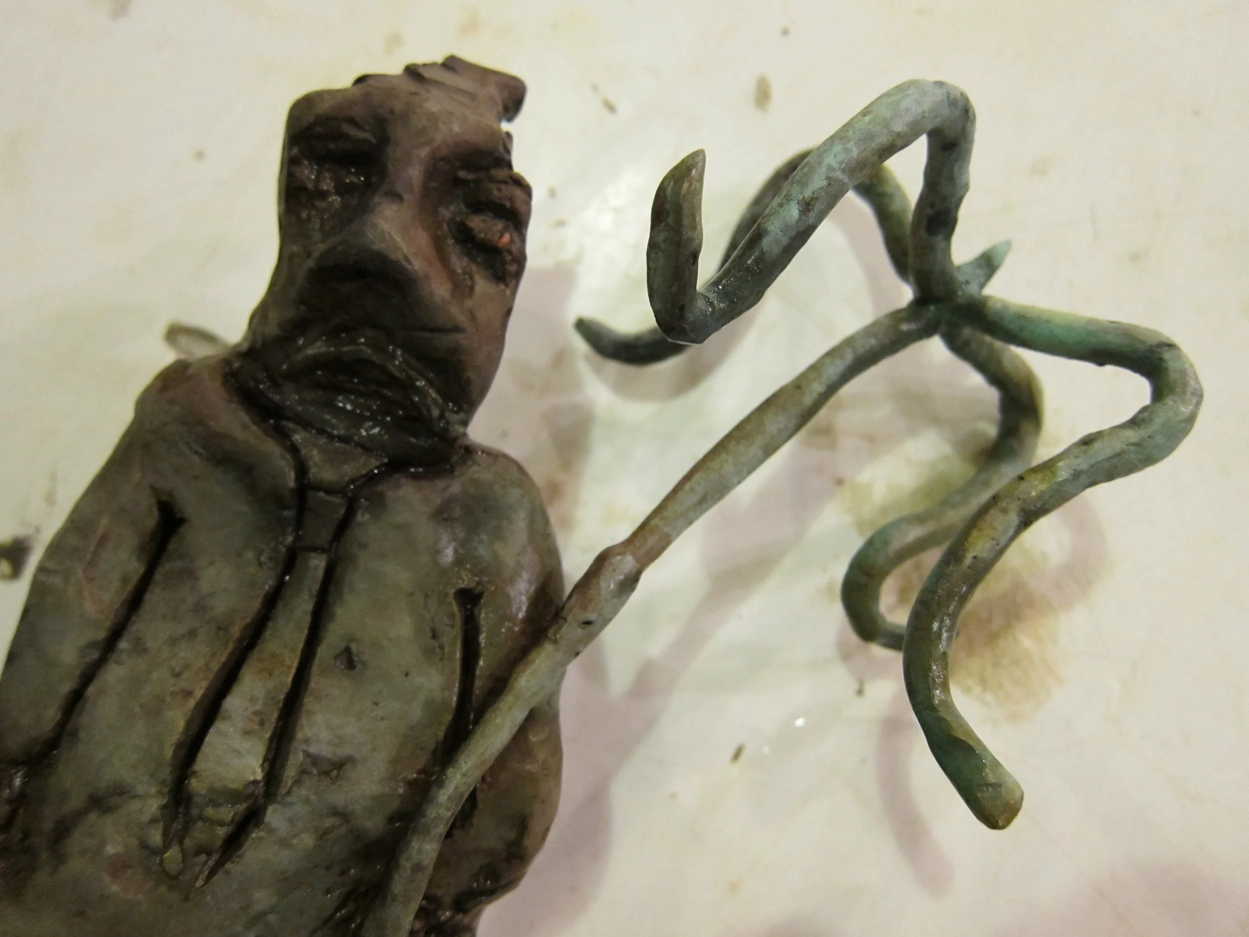 Precarious Man (Close-Up)