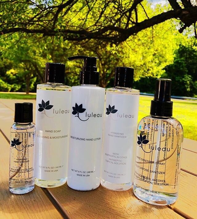 Beautiful sanitizer line created by @luleaullc and the Mepco&rsquo;s team ✅ #handsanitizer #mepcodeco #summer