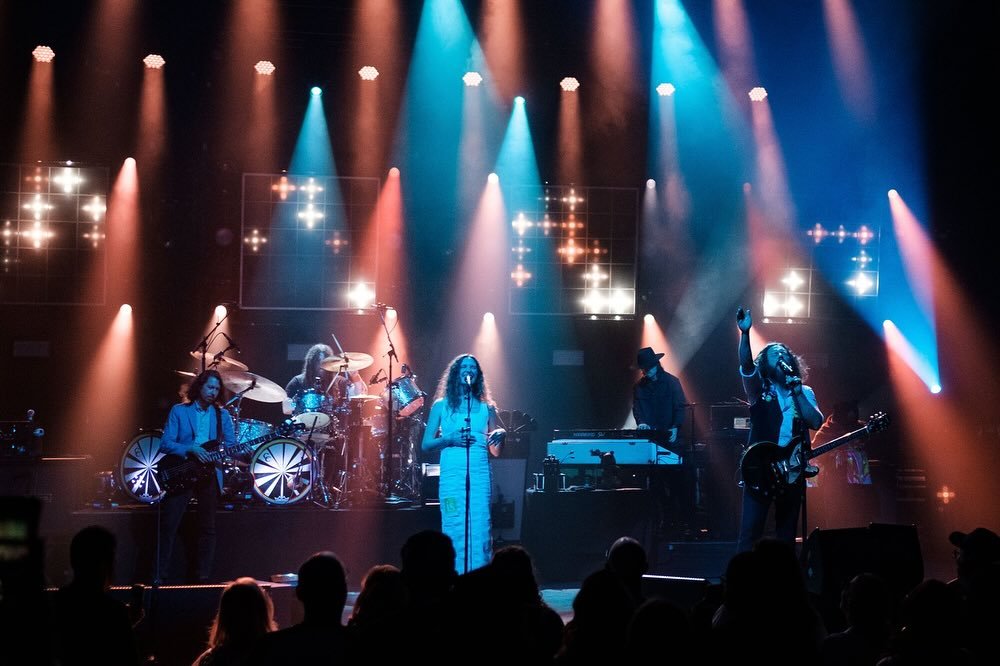 After releasing their tenth studio album, My Morning Jacket came home to a sold out show at The Louisville Palace.

The crowd welcomed the Louisville-native band in their first of five shows back in their hometown on April 25. There were cheers as th