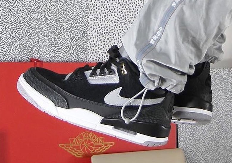 Now Available Air Jordan 3 Retro Tinker Black Cement A Sneaker Life Now Available Air Jordan 3 Retro Tinker Black Cement A Sneaker Life