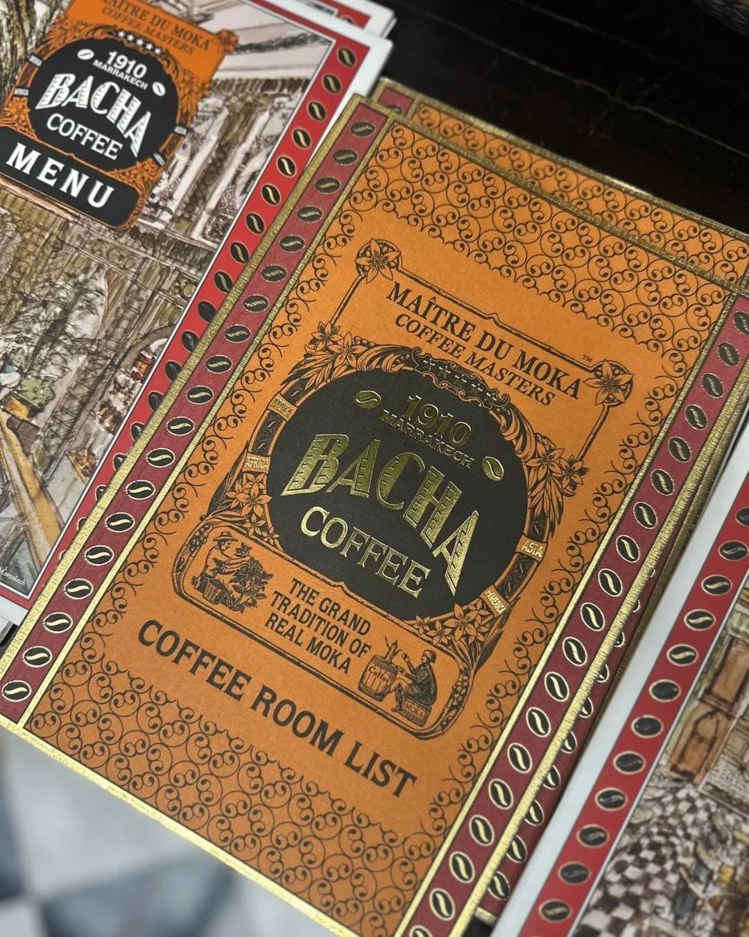 A love letter to @bachacoffee.
⠀⠀⠀⠀⠀⠀⠀⠀⠀
What an incredibly special experience we had at the iconic cafe and roaster in the Dar el Bacha palace while visiting Morocco this season. This restored landmark was built in 1910, and is where cultural and po