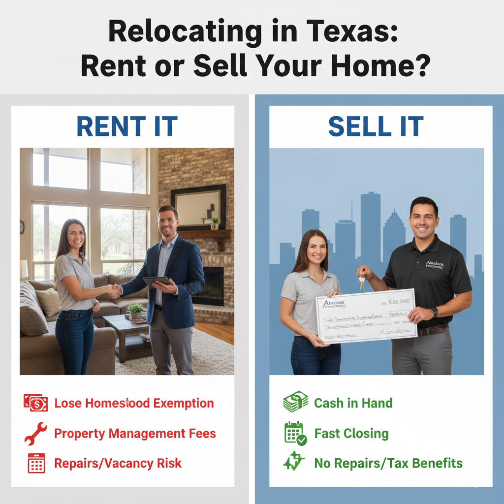Should You Rent or Sell Your Texas Home Before Relocating?