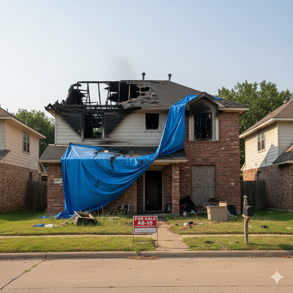 Navigating the Challenges of Selling a Fire-Damaged House in Houston