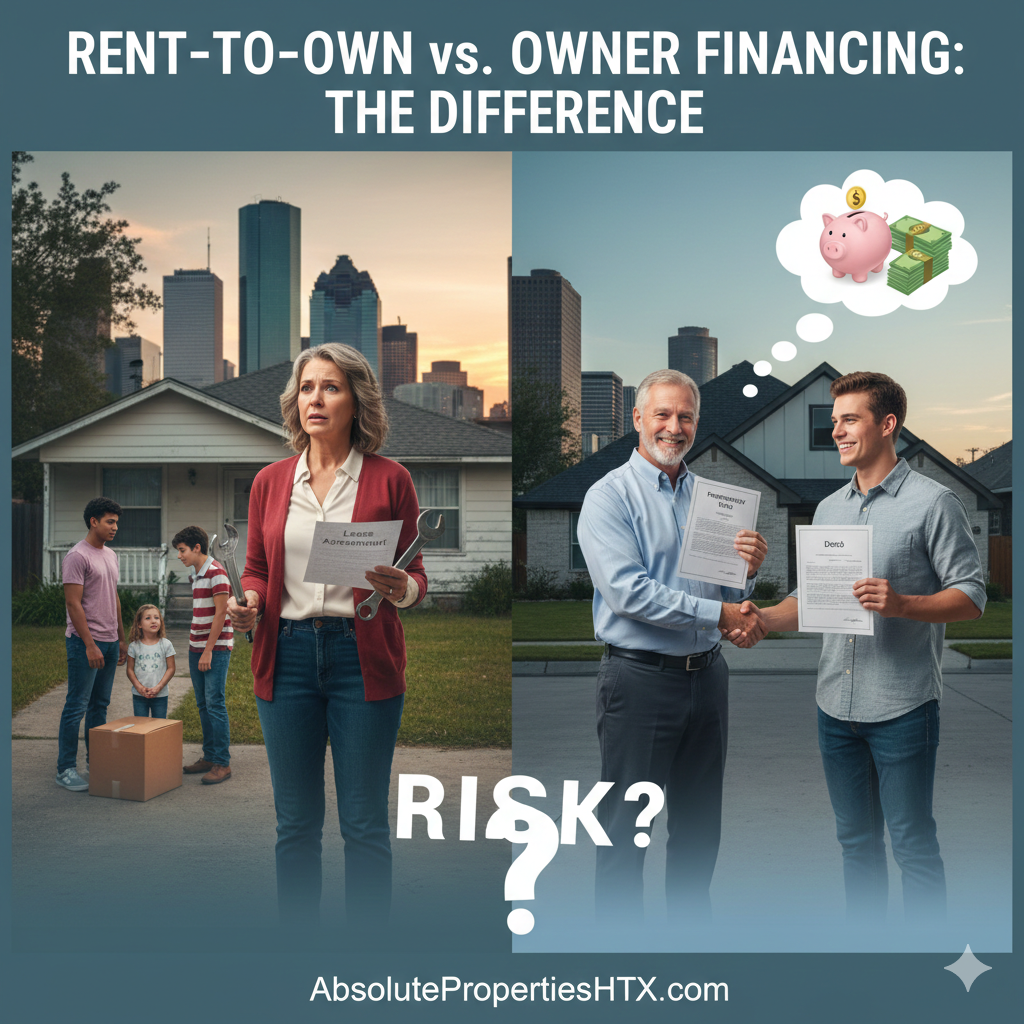 Rent-to-Own vs. Owner Financing: Houston Guide