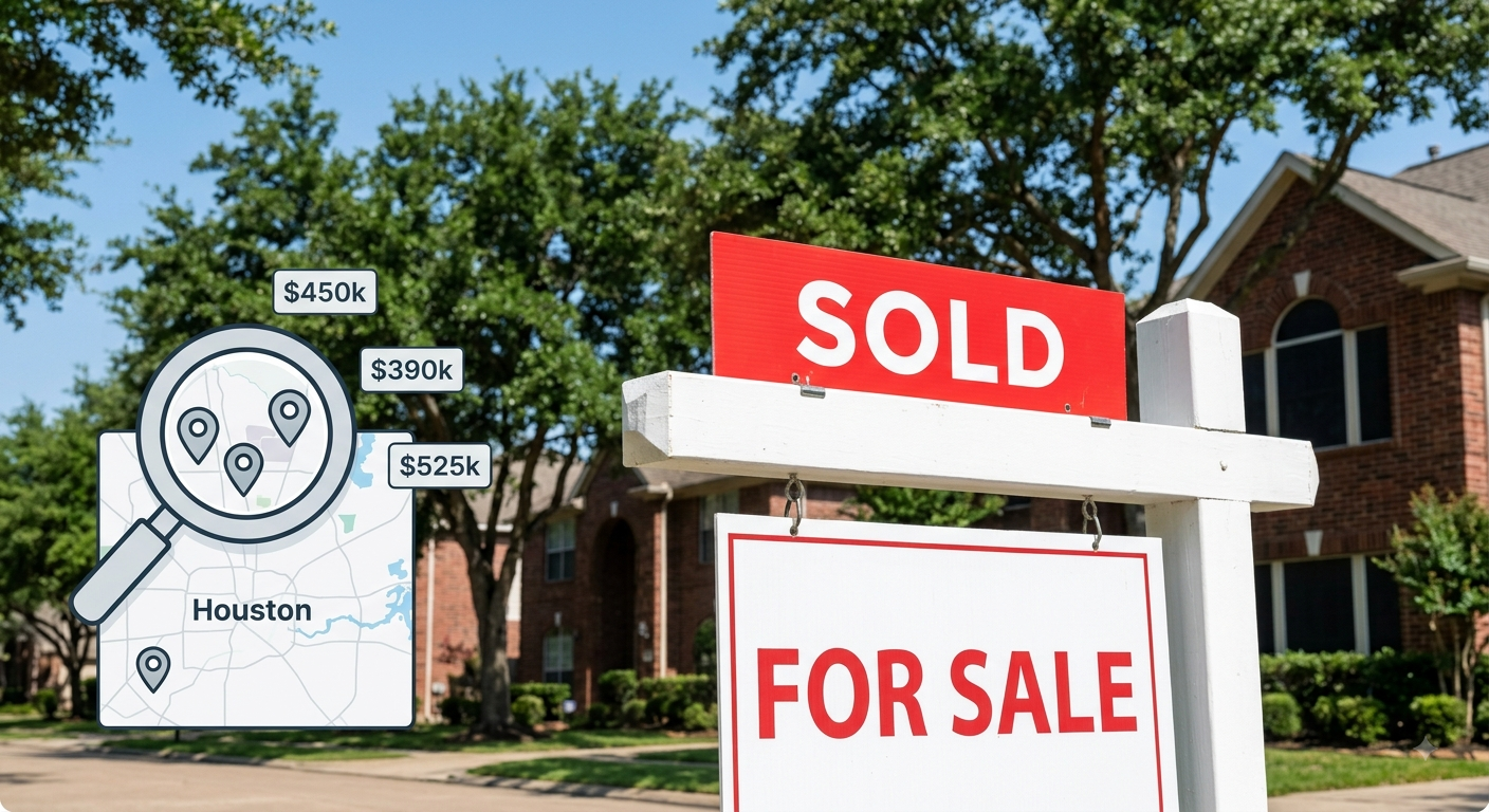 5 Ways to Find Houses Sold Near Me in Houston, TX