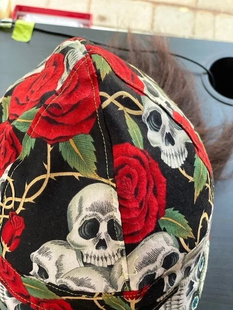 Unisex Sugar Skull Welder Hat — Cactus 