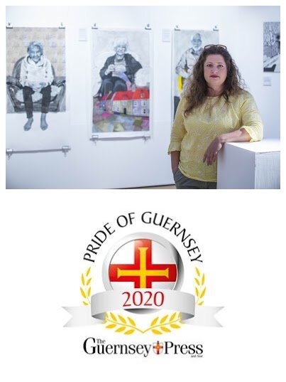 19 August 2020 Nominated for the Arts Contribution of the Year award for curating the “In Living Memory” book which led to a major exhibition at the Guernsey Arts Commission’s Greenhouse Gallery.Pride of Guernsey nominee page