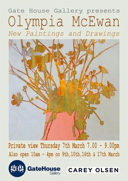 9-17 March 2019 Gatehouse Gallery, Elizabeth College / Solo Show.Guernsey Press article