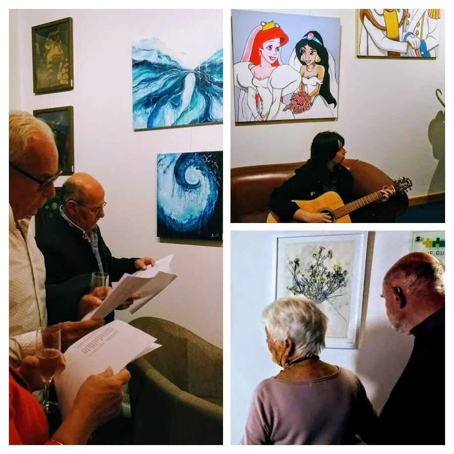 11 October 2018 Guernsey Art Network group show at St James Concert Hall.Guernsey Art Network linkhttps://stjames.gg/