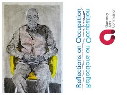 15 March 2018 Reflections on the Occupation, Greenhouse Gallery, Candie Museum / Group show.ITV Channel Islands news