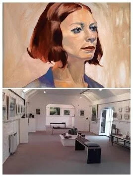 3 February 2019 "Portrait with Purple" on display at The Coach House Gallery as part of the group show, “Purple”.Coach House Gallery