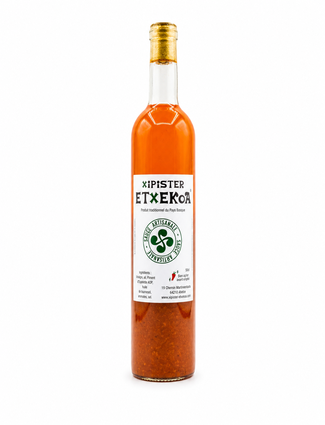 1 bouteille de Xipister Etxekoa – 50cl