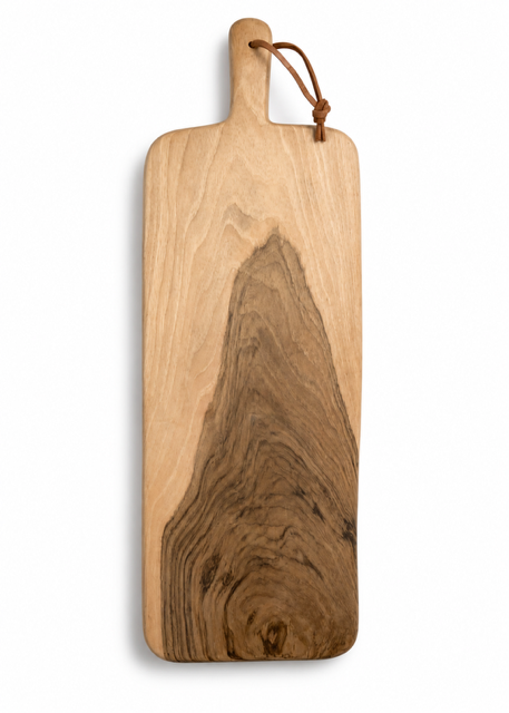 Planche à découper en noyer sélectionnée par Xipister Etxekoa - L72 x l23,5cm