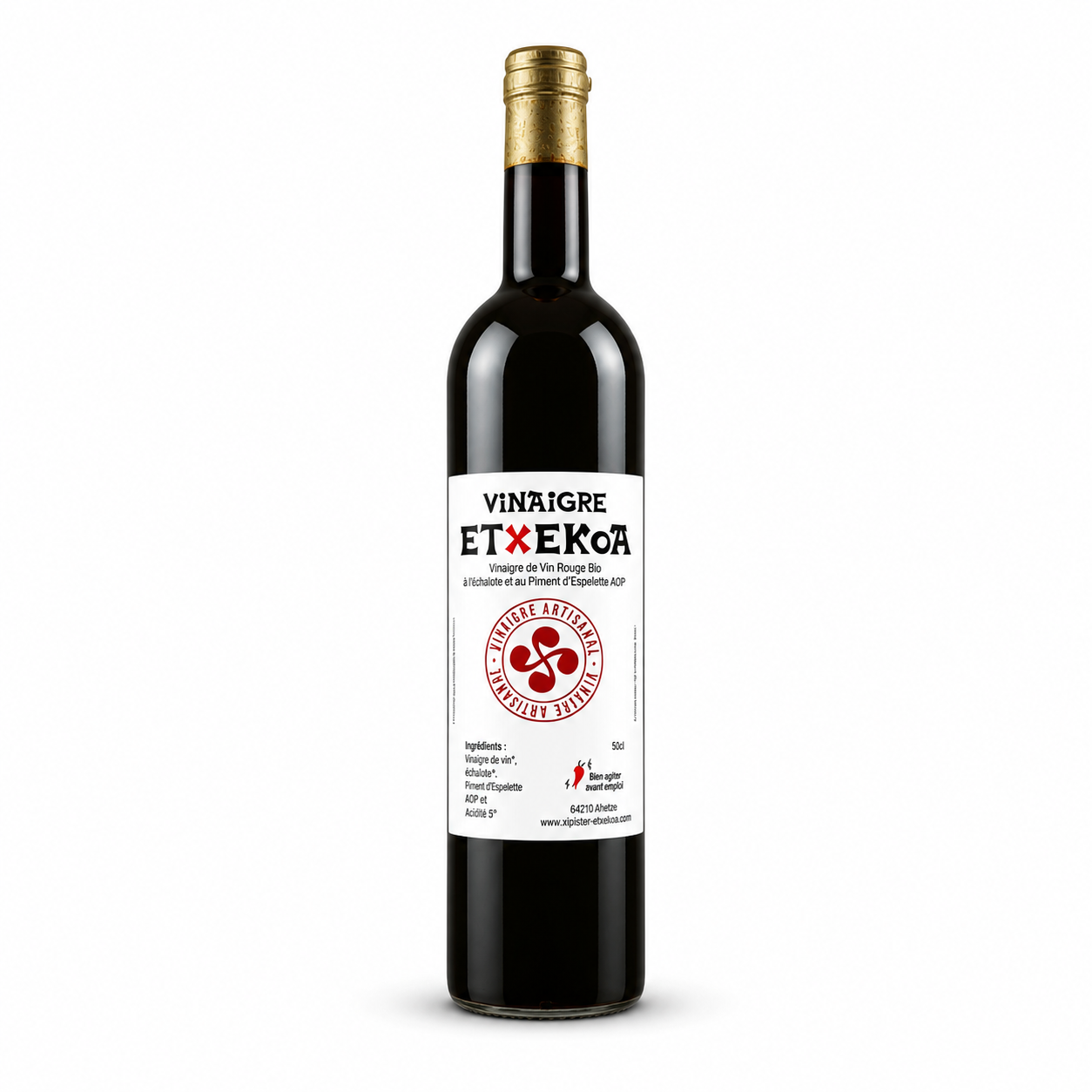 Vinaigre Balsamique Bio Etxekoa au Piment d'Espelette