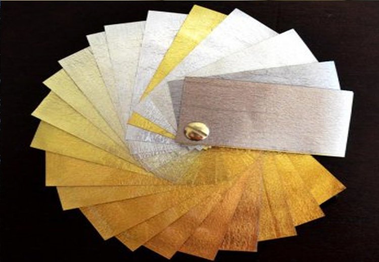  Les différentes couleurs de feuille d’or - The different colours of gold leafs 