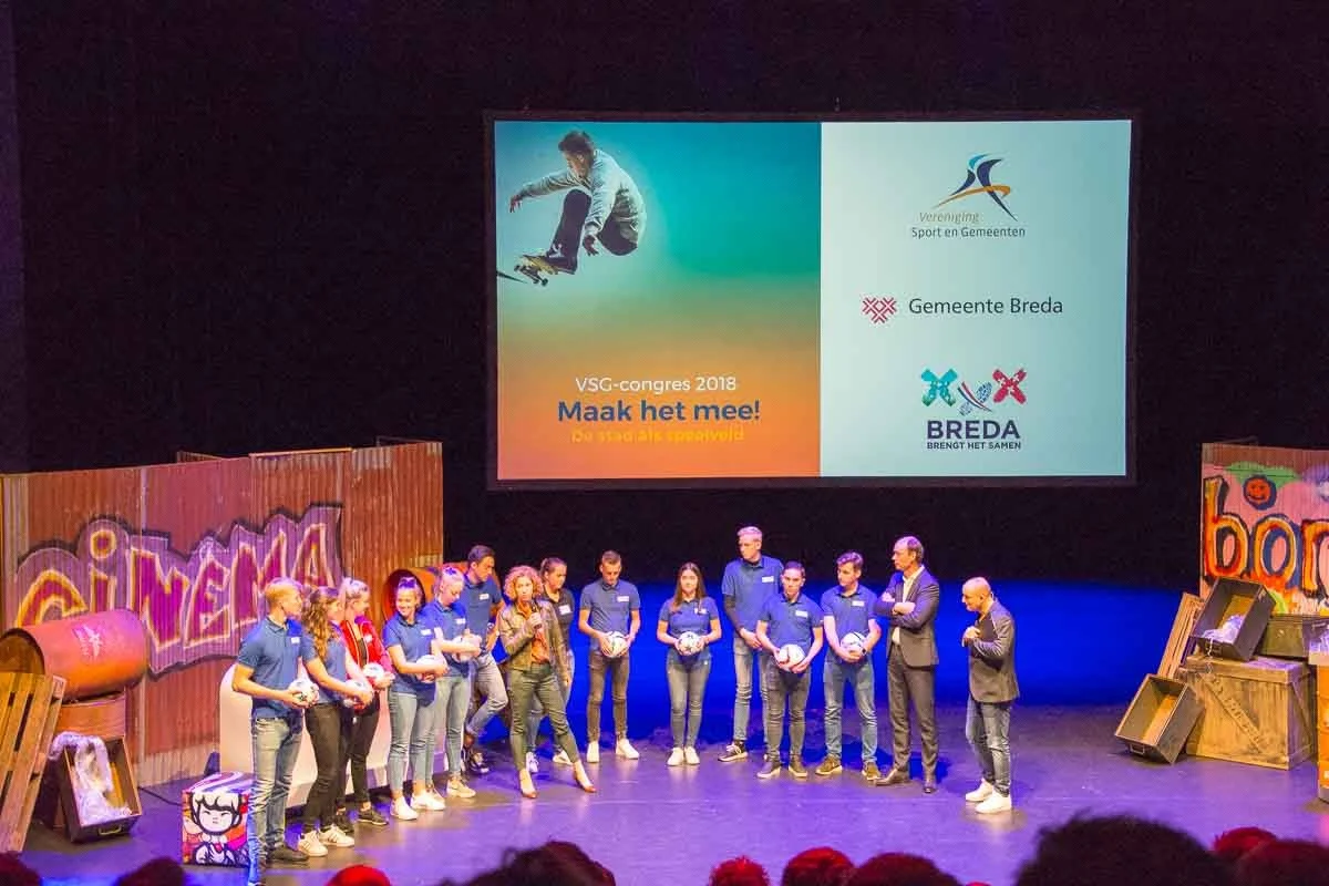 VSG congres   |  Chassé Theater Breda, Podium Bloos en in de Belcrum